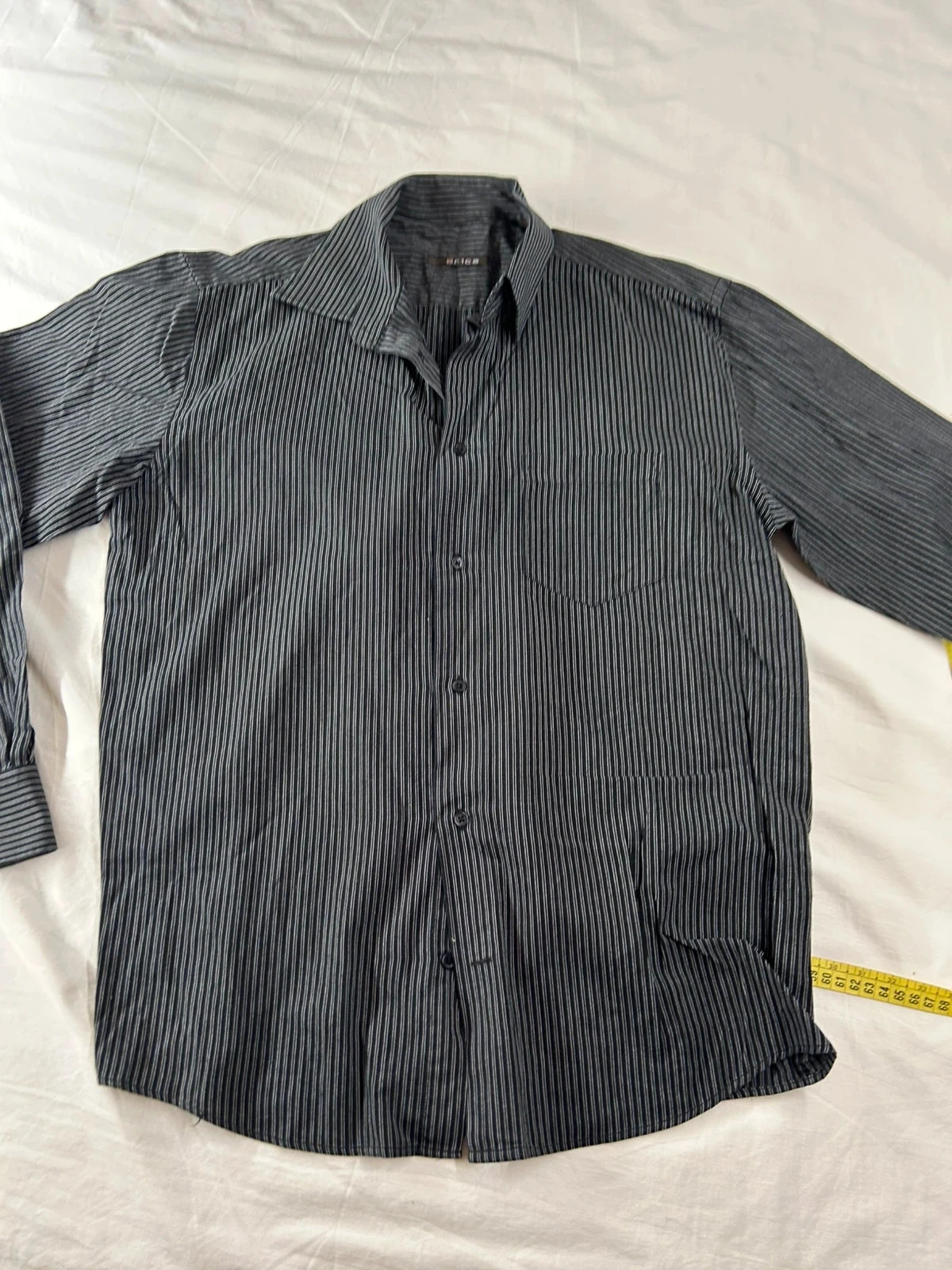 Chemise vintage brice grise – photo 2